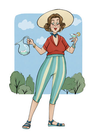 Dolores, '50s housewives